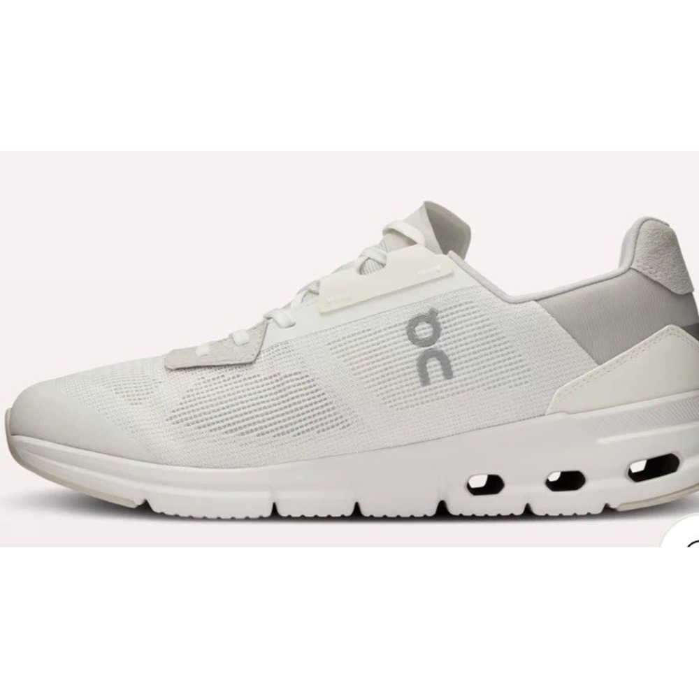 On Clouddrift Womens White Frost Running Walking Shoes 87.98116 US 10 - Picture 4 of 12